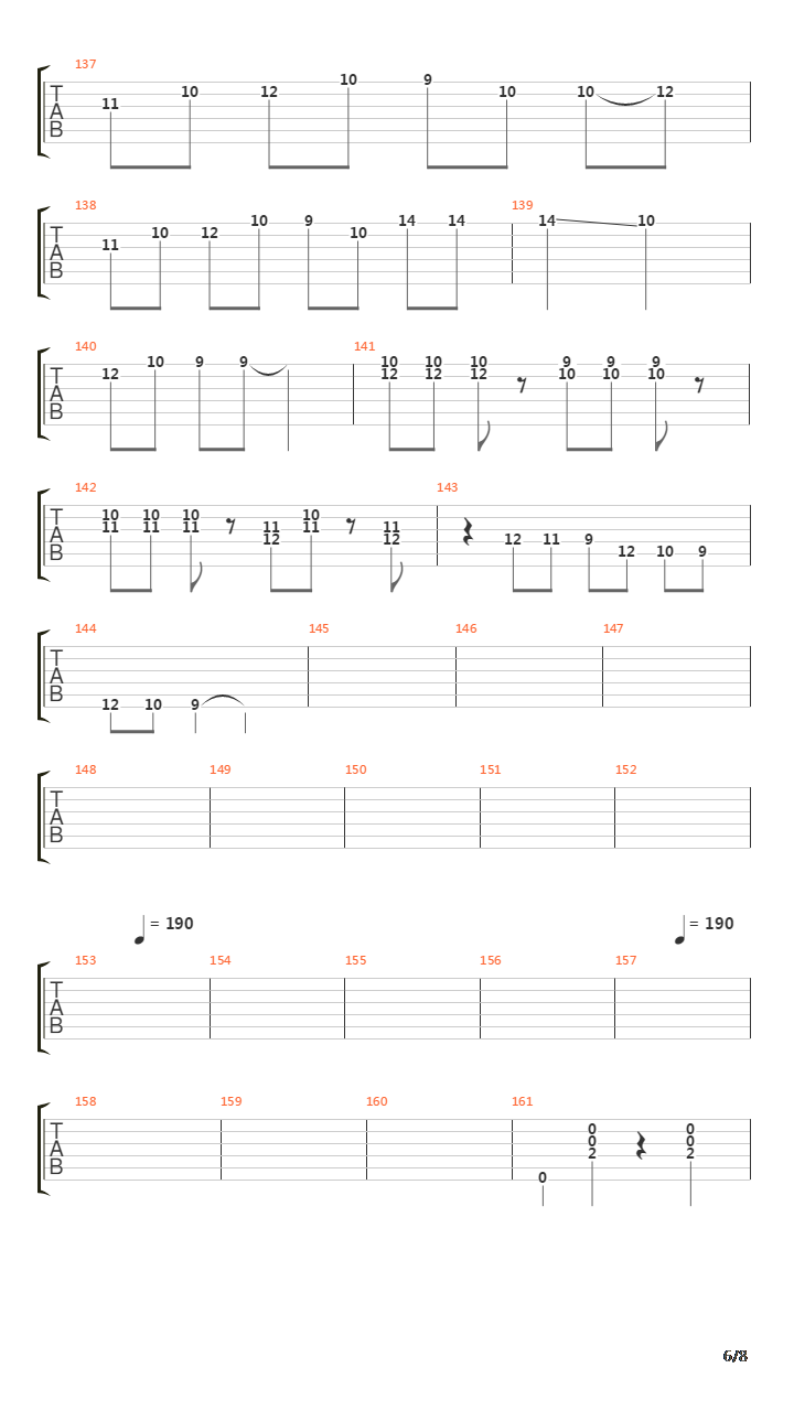 Serre Moi吉他谱