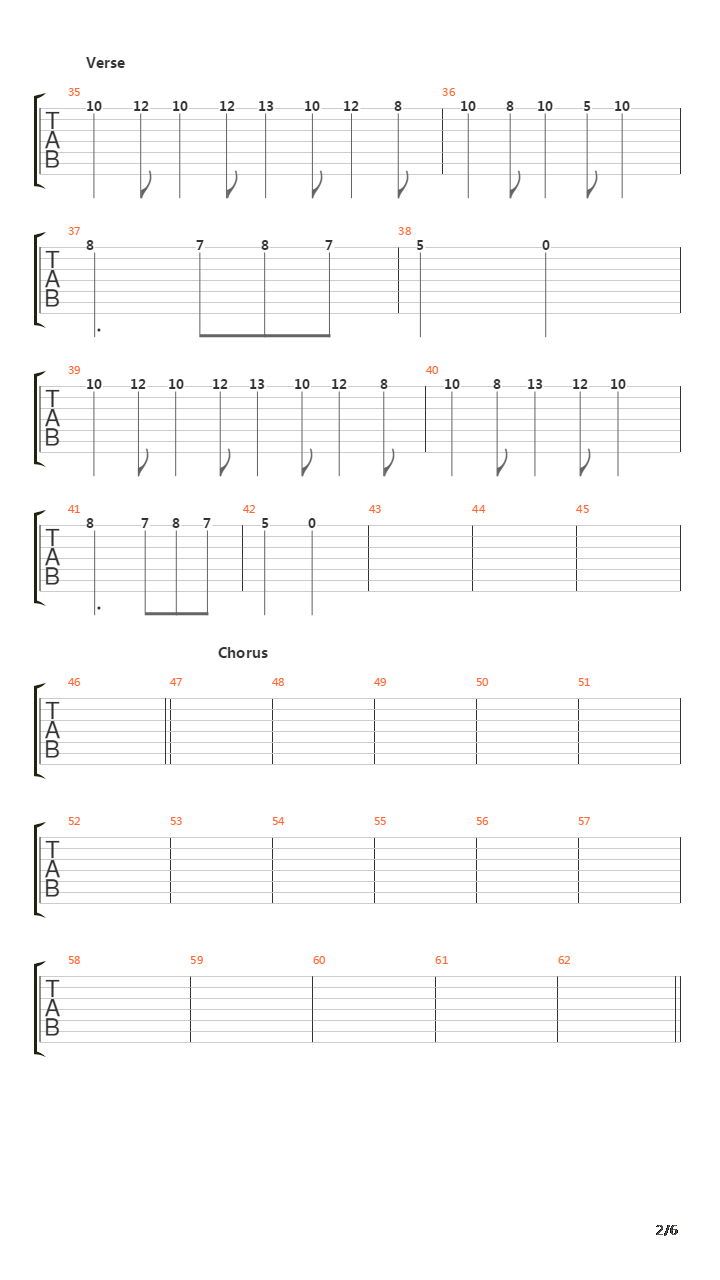 The Messenger吉他谱