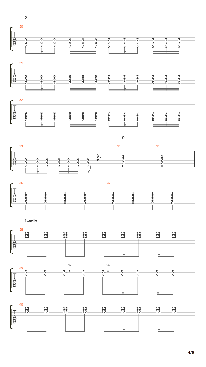 4312吉他谱