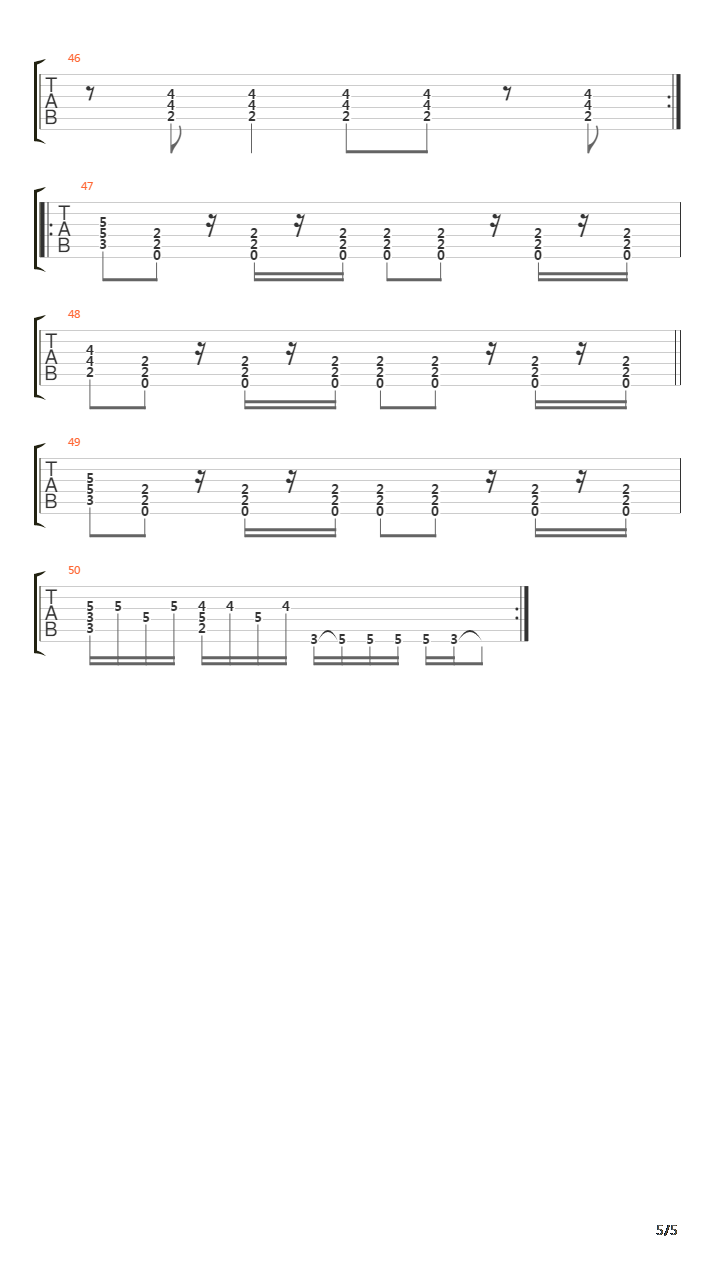 Desvanecer吉他谱