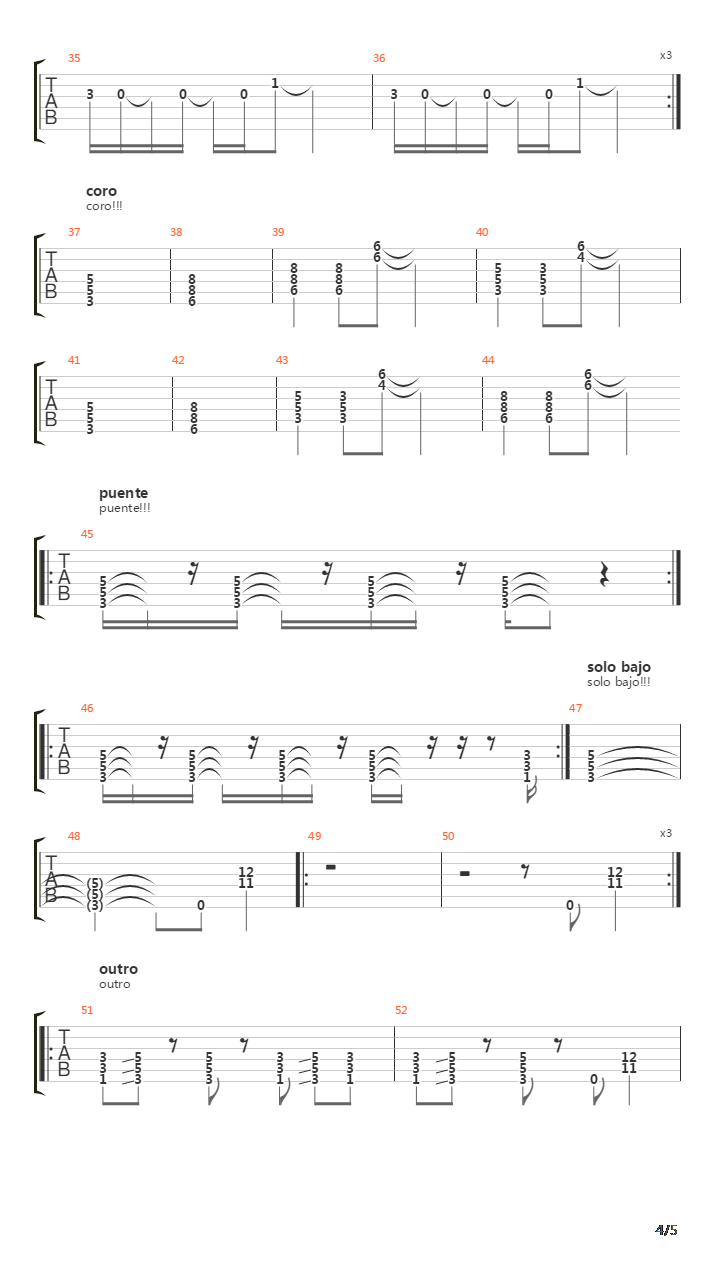 Rien吉他谱