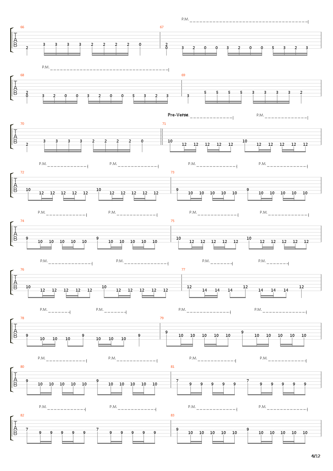 Legions Of The Betrayed吉他谱