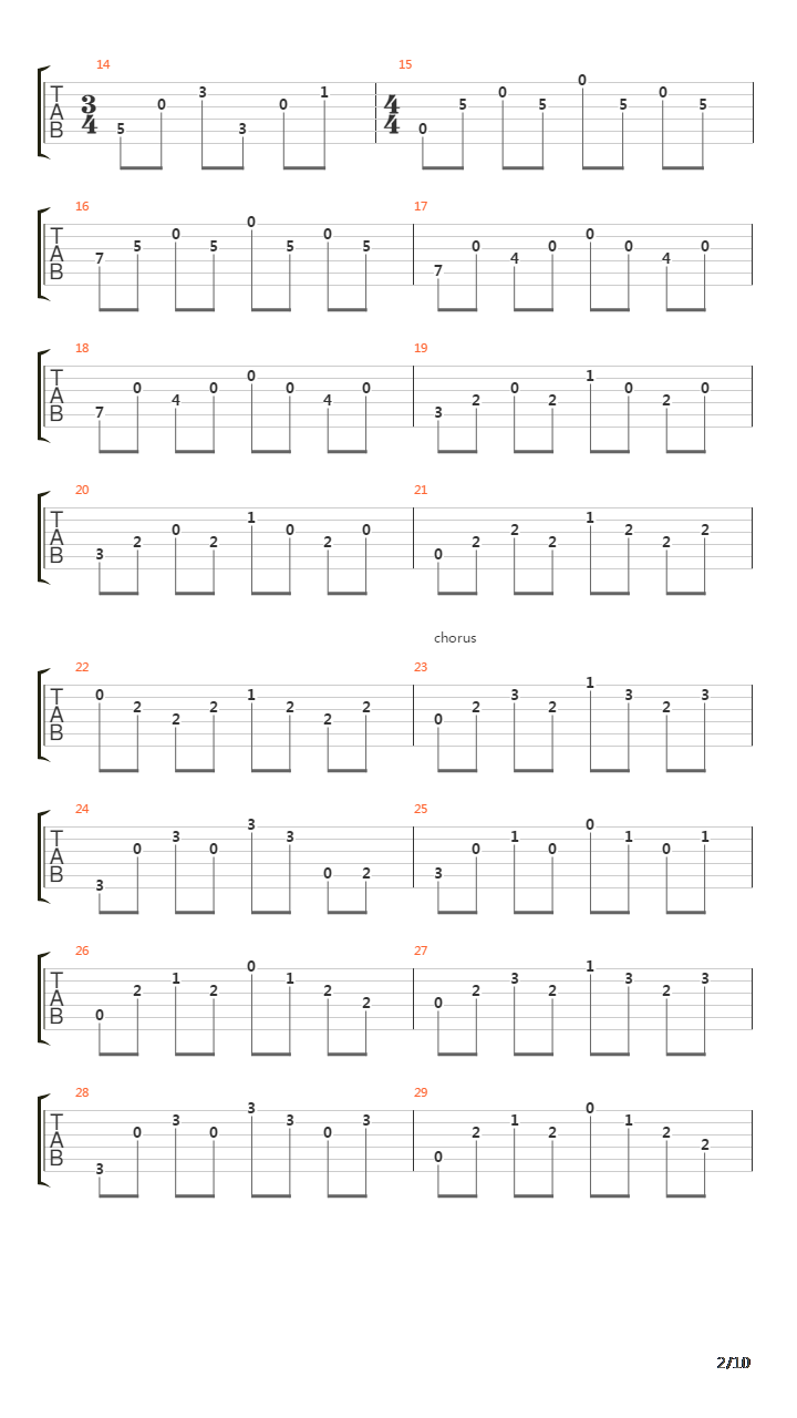 Belladonna吉他谱