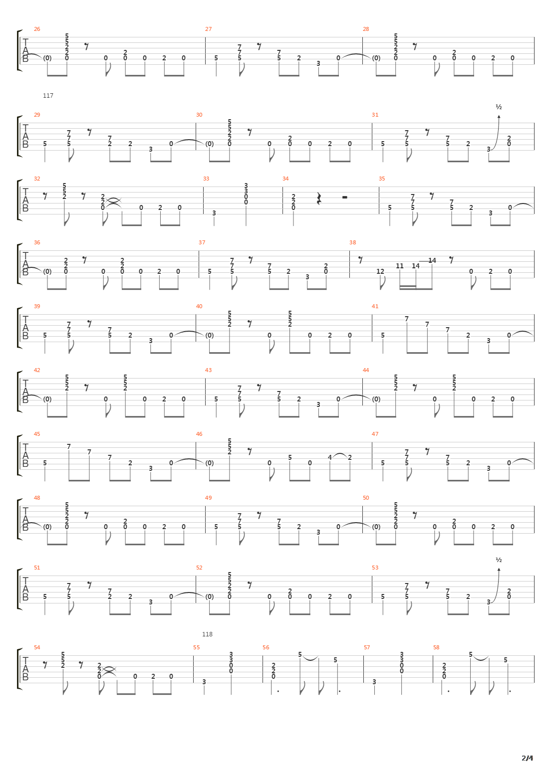 Everything About You吉他谱