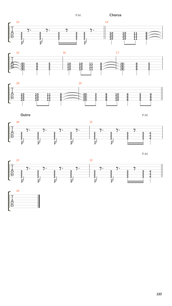 Calojira吉他谱