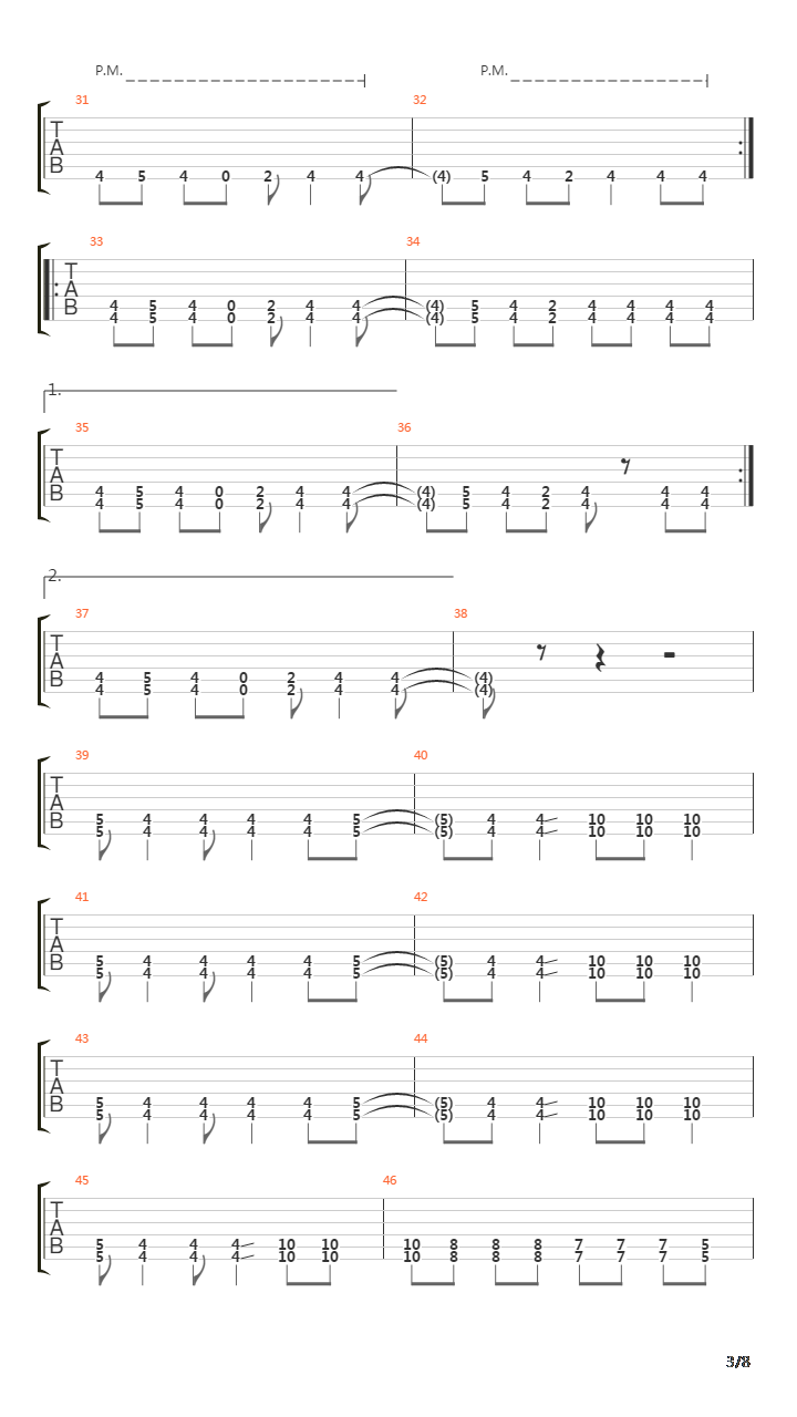 Five吉他谱