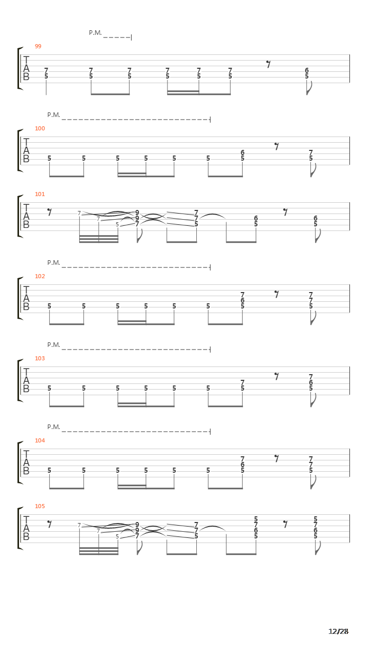 Mantis吉他谱