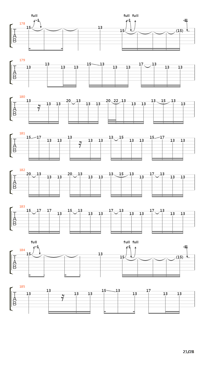 Mantis吉他谱