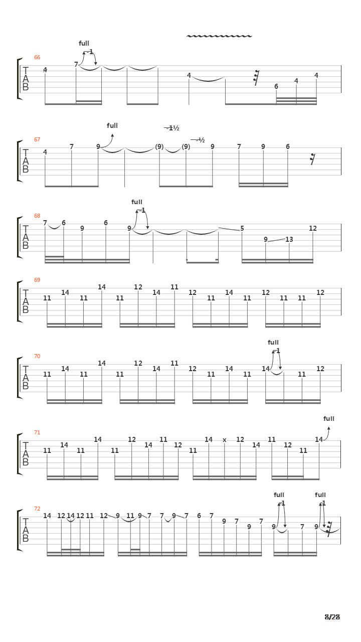 Mantis吉他谱