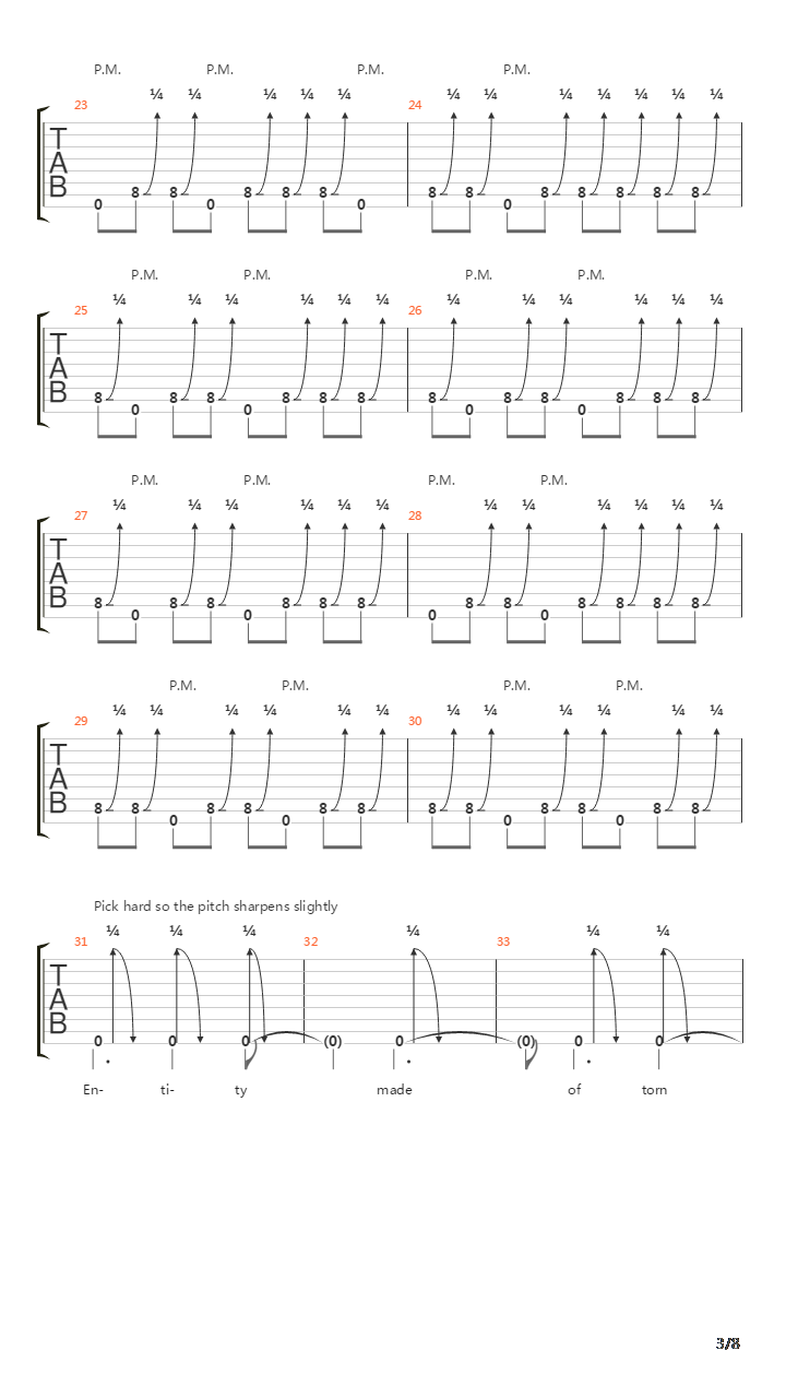 8吉他谱