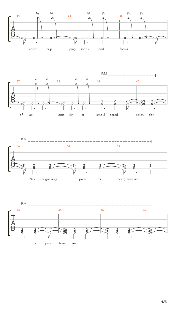 8吉他谱