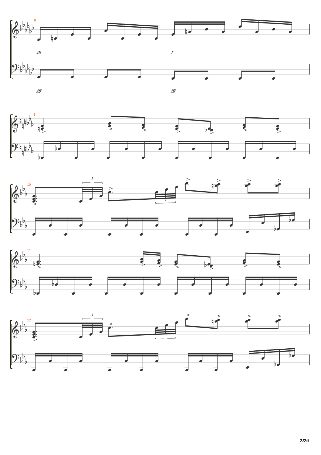 Chromatic Chimera吉他谱
