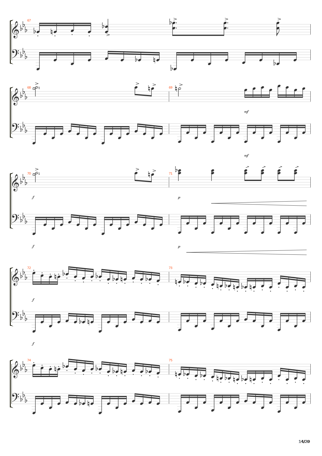 Chromatic Chimera吉他谱