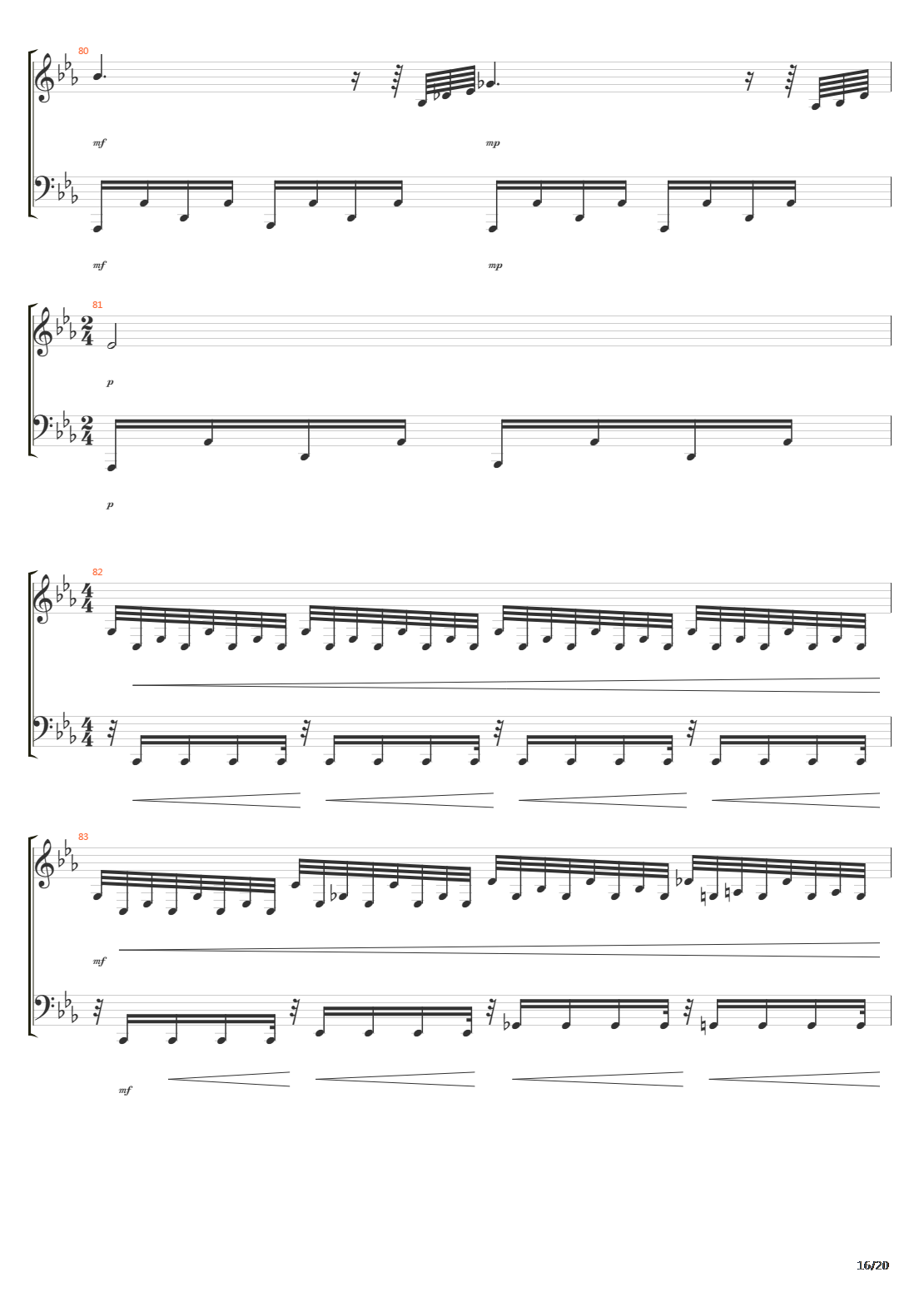 Chromatic Chimera吉他谱