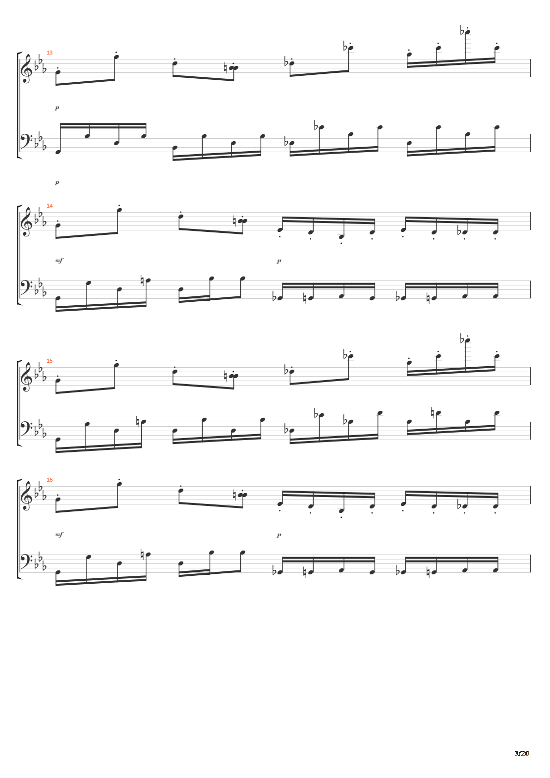 Chromatic Chimera吉他谱