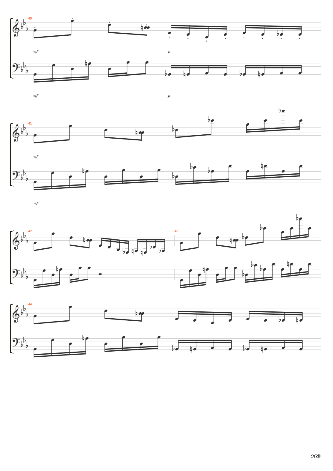 Chromatic Chimera吉他谱