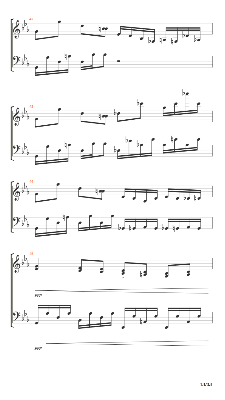 Chromatic Chimera吉他谱