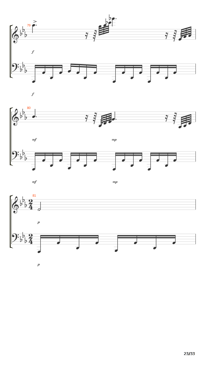 Chromatic Chimera吉他谱