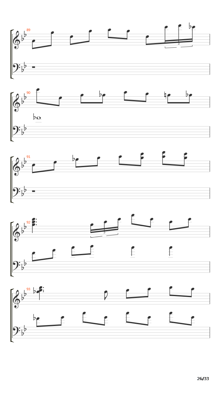 Chromatic Chimera吉他谱