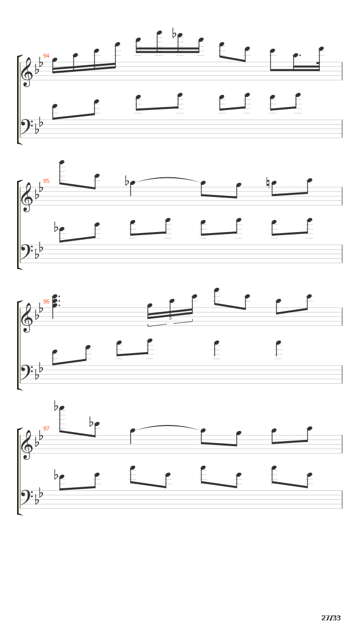 Chromatic Chimera吉他谱