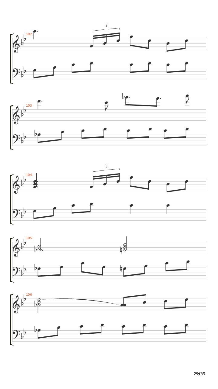 Chromatic Chimera吉他谱