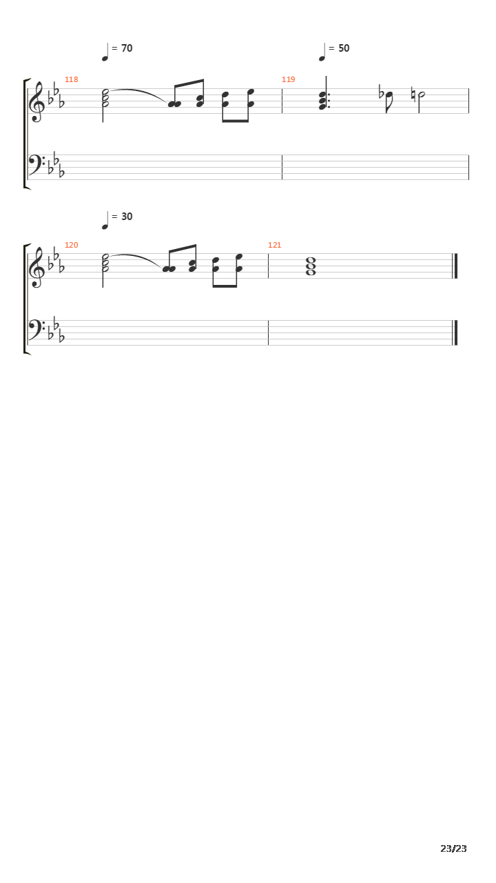 Chromatic Chimera吉他谱