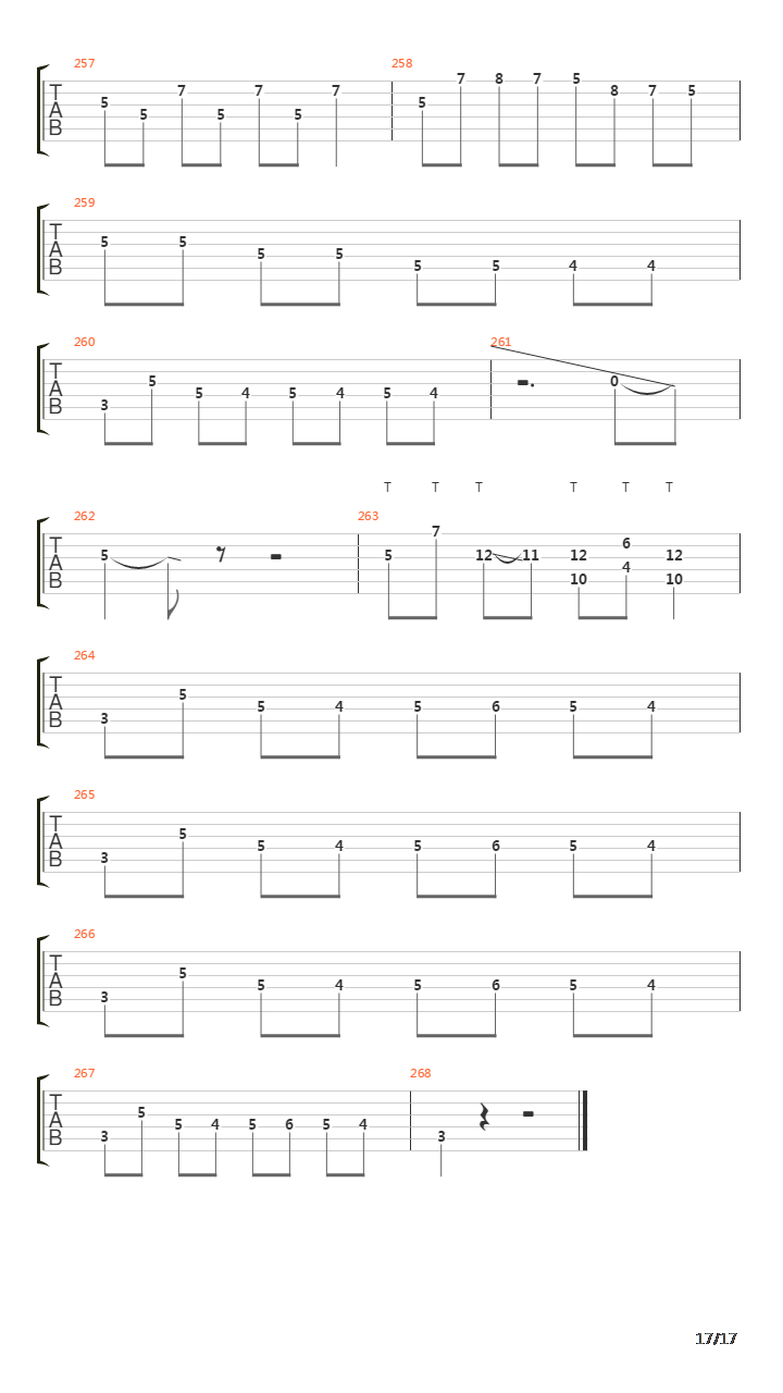 Nova吉他谱