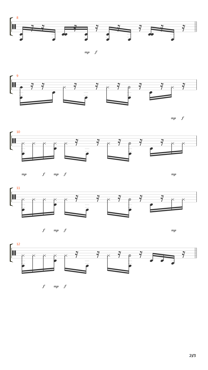 Hampa Hatiku吉他谱