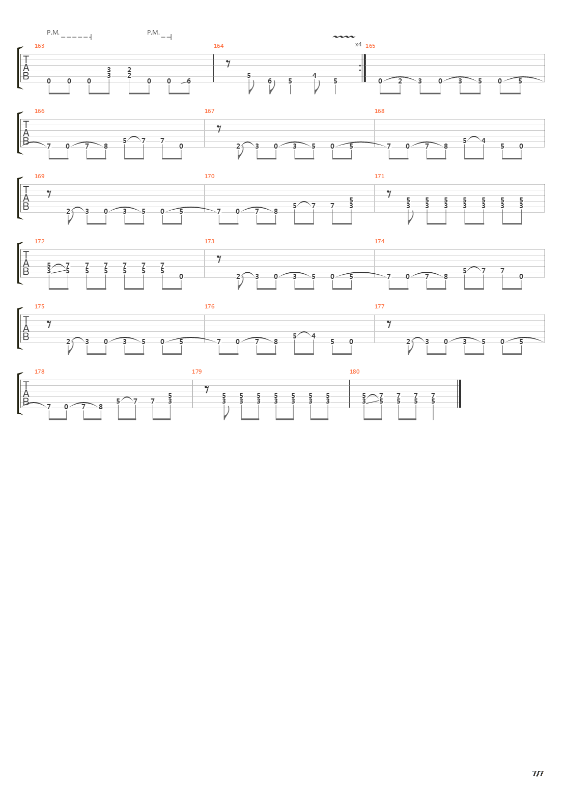 Genetic Sequence Distortion吉他谱