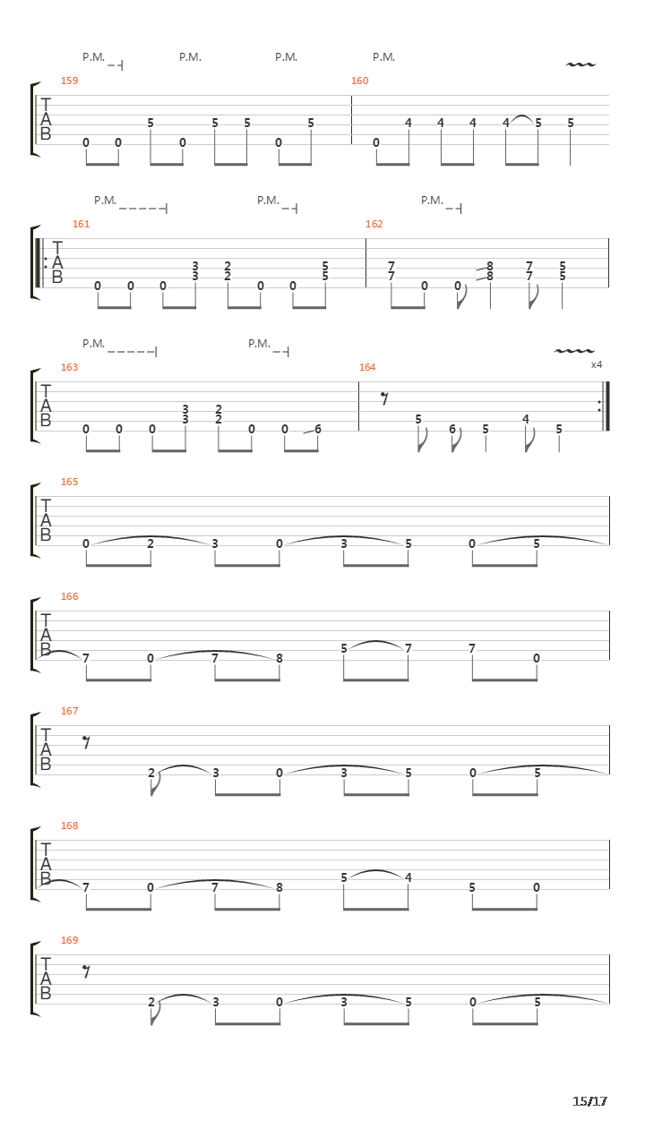 Genetic Sequence Distortion吉他谱