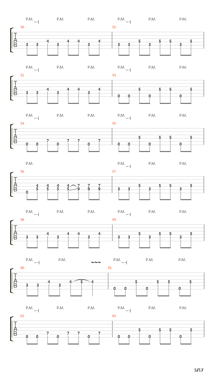 Genetic Sequence Distortion吉他谱