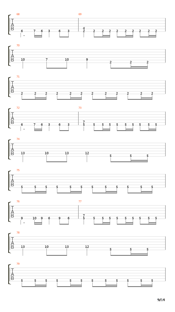 Black Horizon吉他谱