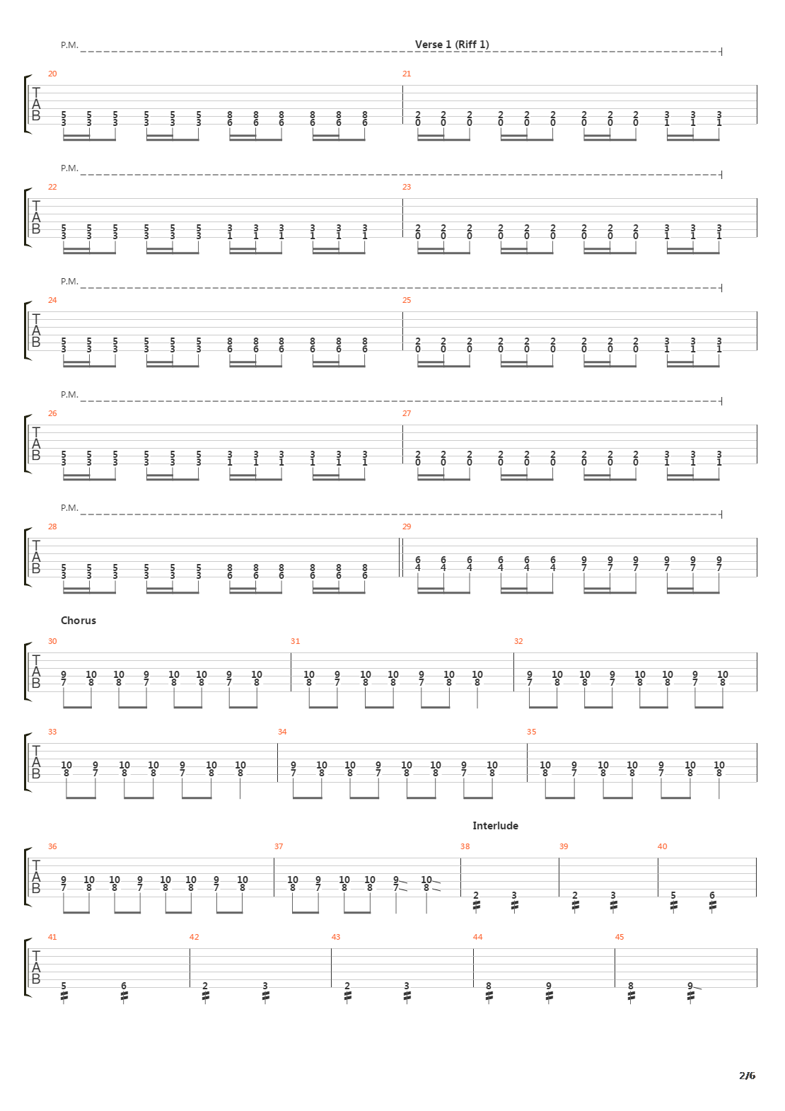 Destruction Of The Race Of Men吉他谱