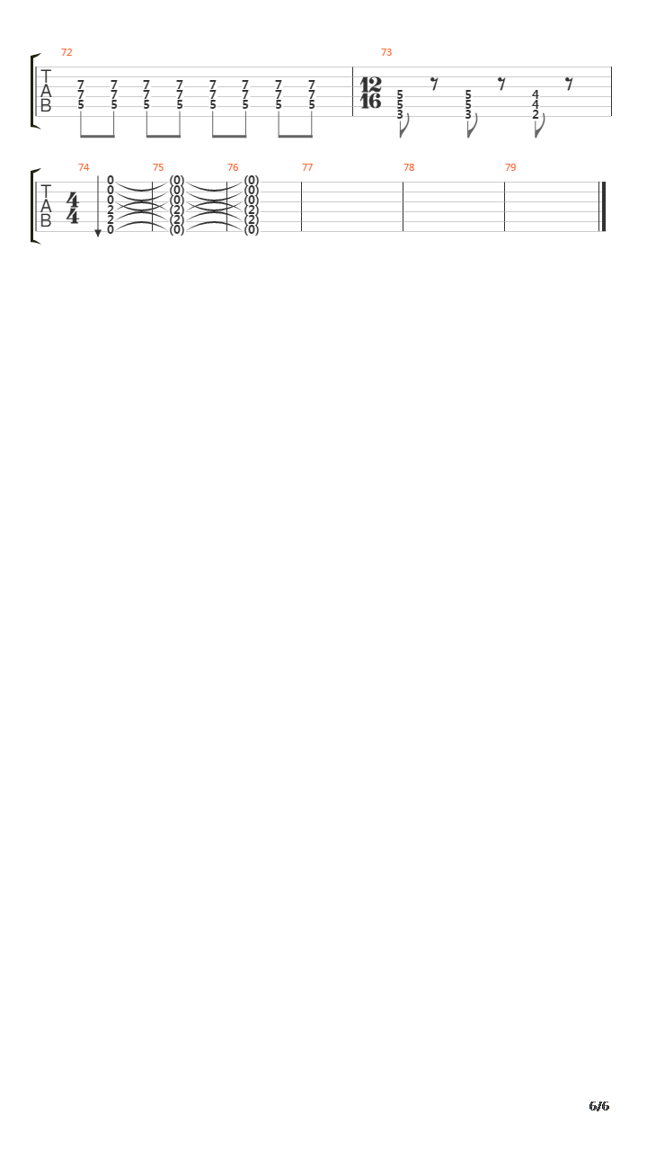 Cailin吉他谱