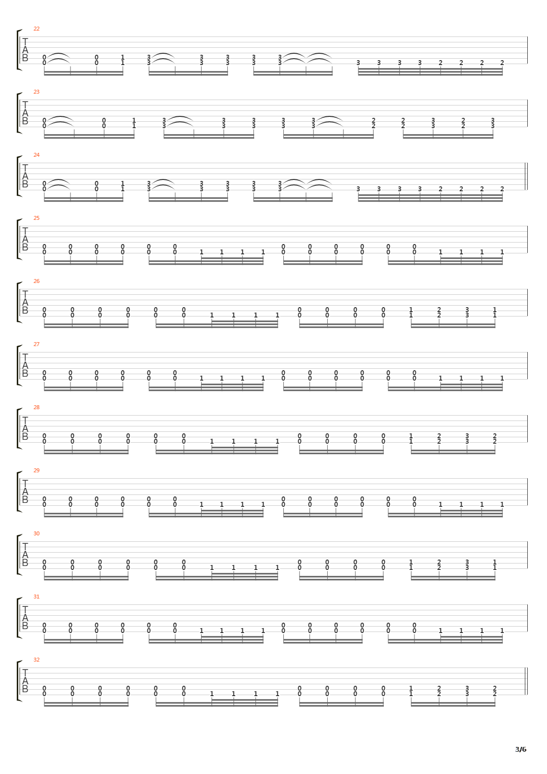 Black To White吉他谱