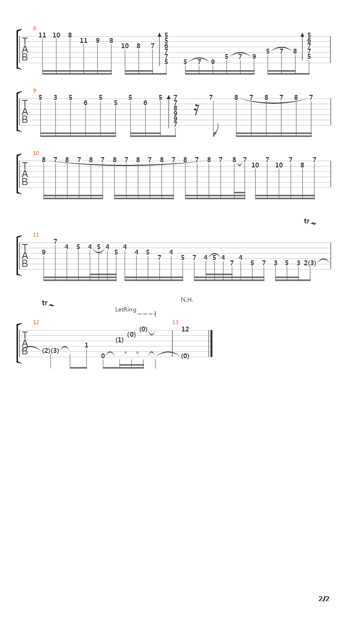 Prelude Mortale吉他谱