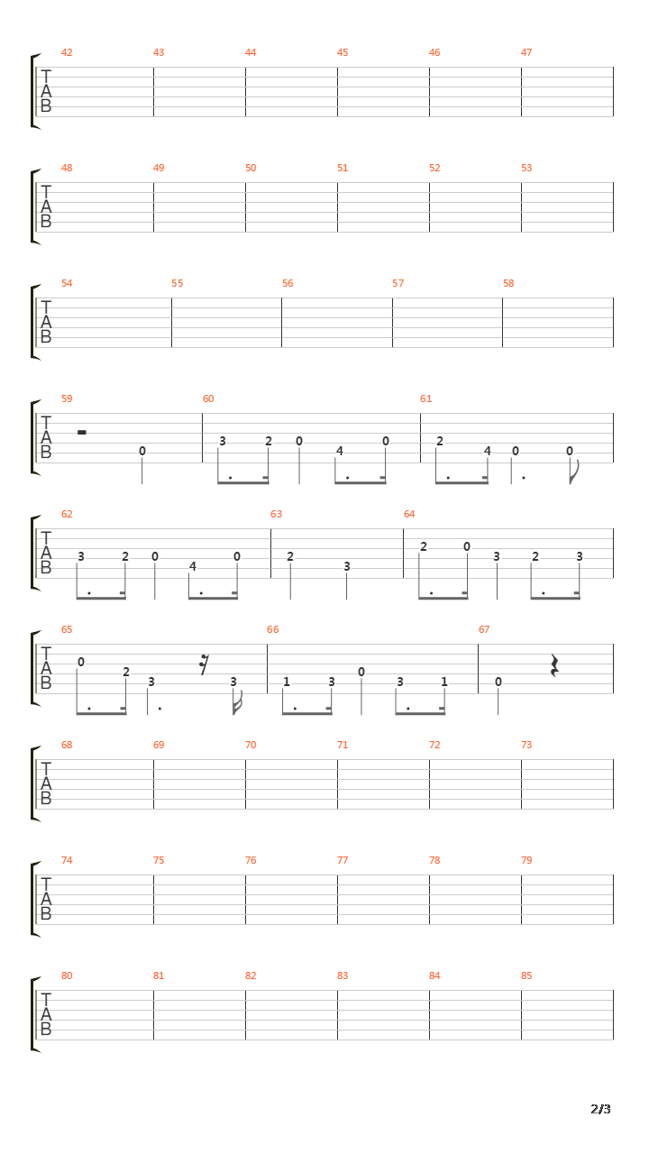 Conquest Of Paradise吉他谱