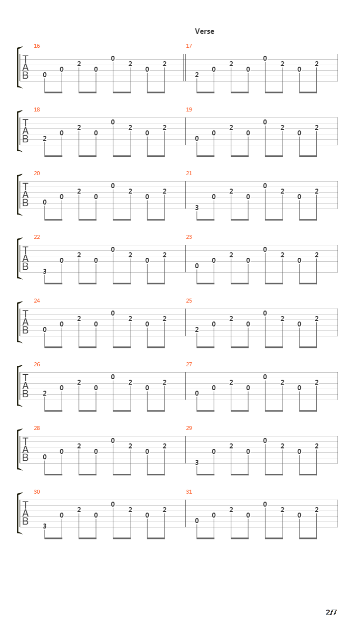 1981吉他谱