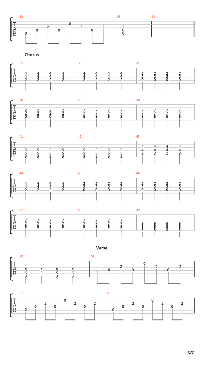 1981吉他谱