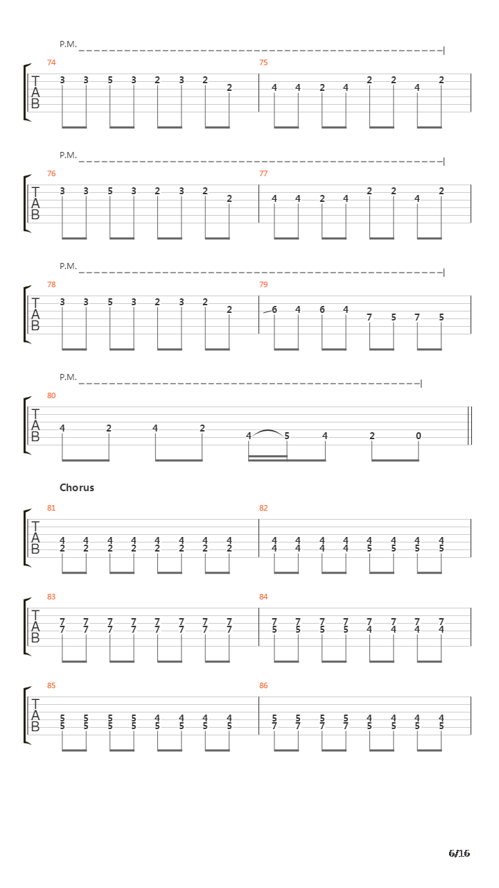 Distance吉他谱