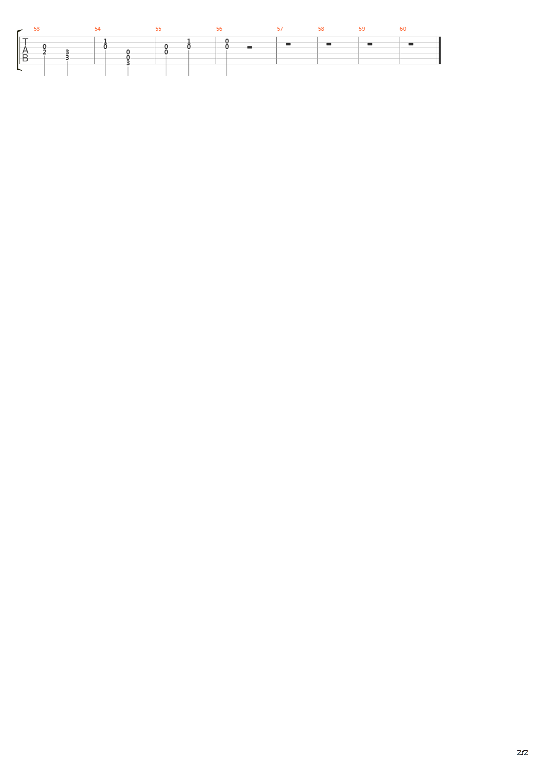 Albachiara吉他谱