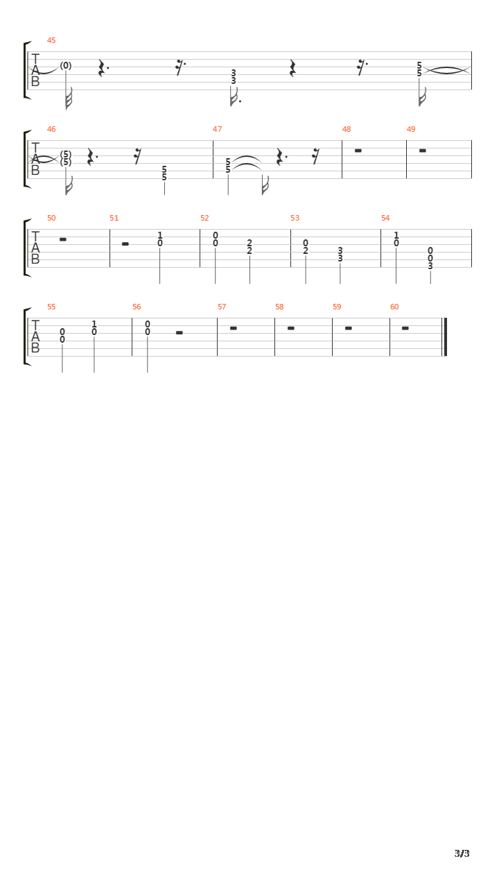 Albachiara吉他谱