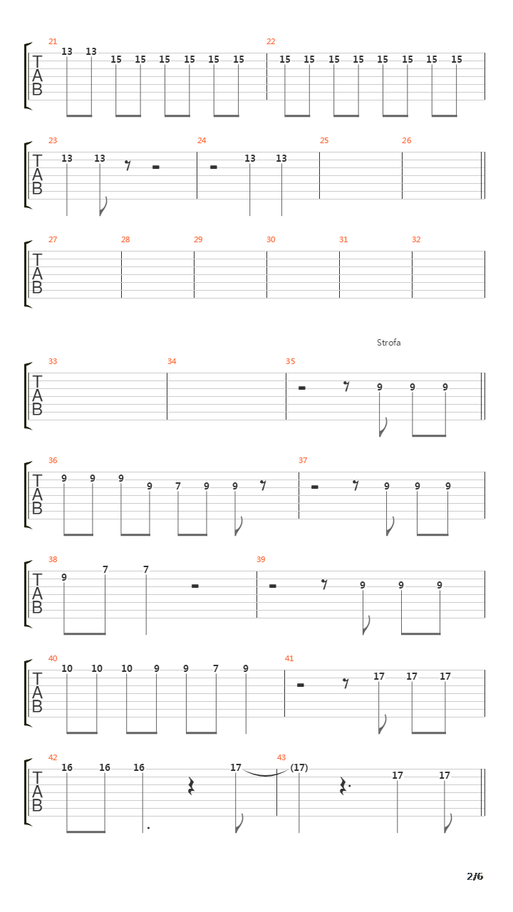 Dimentichiamoci Questa Citta吉他谱