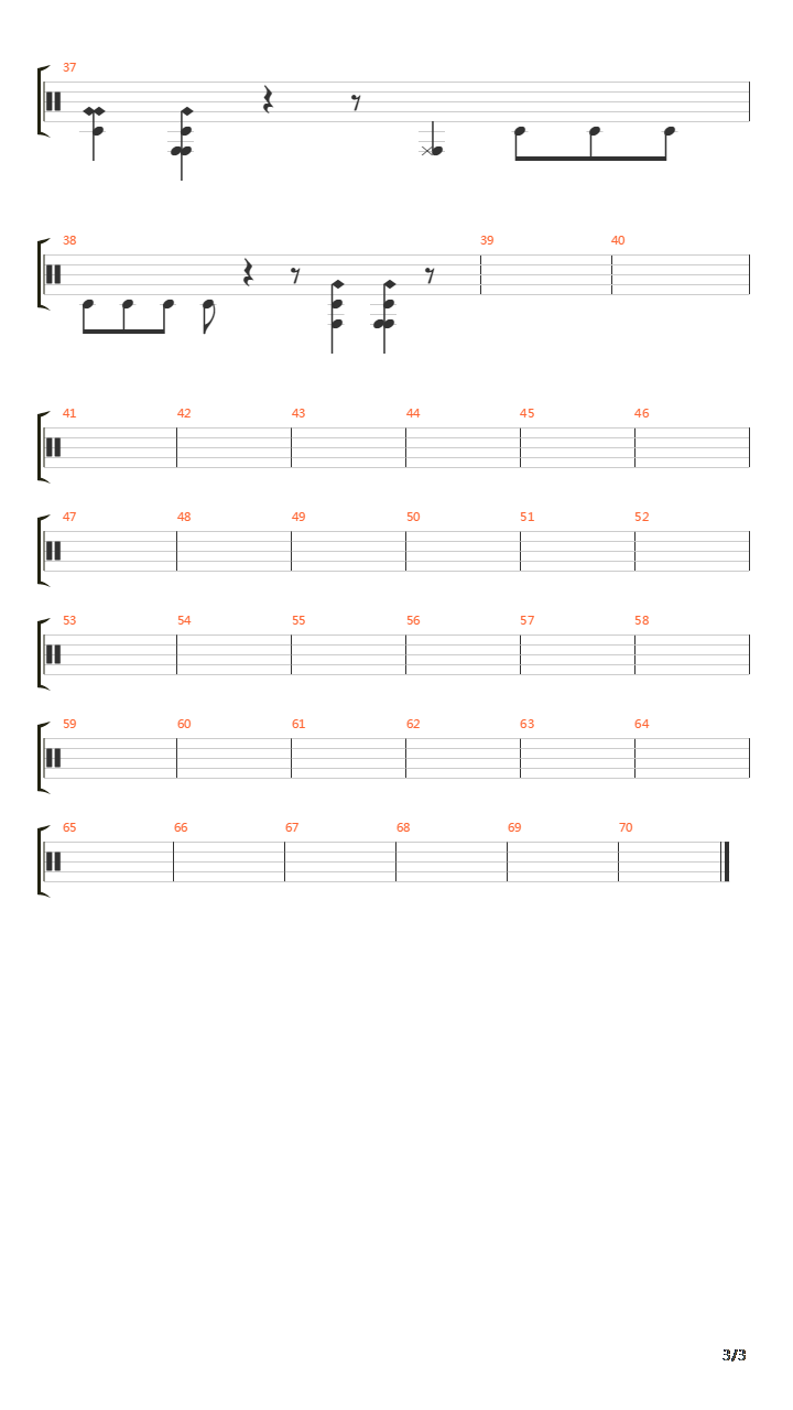 Siamo Soli吉他谱
