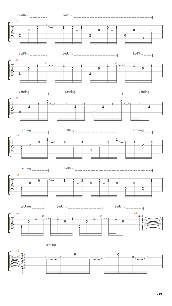 Una Canzone Per Te吉他谱