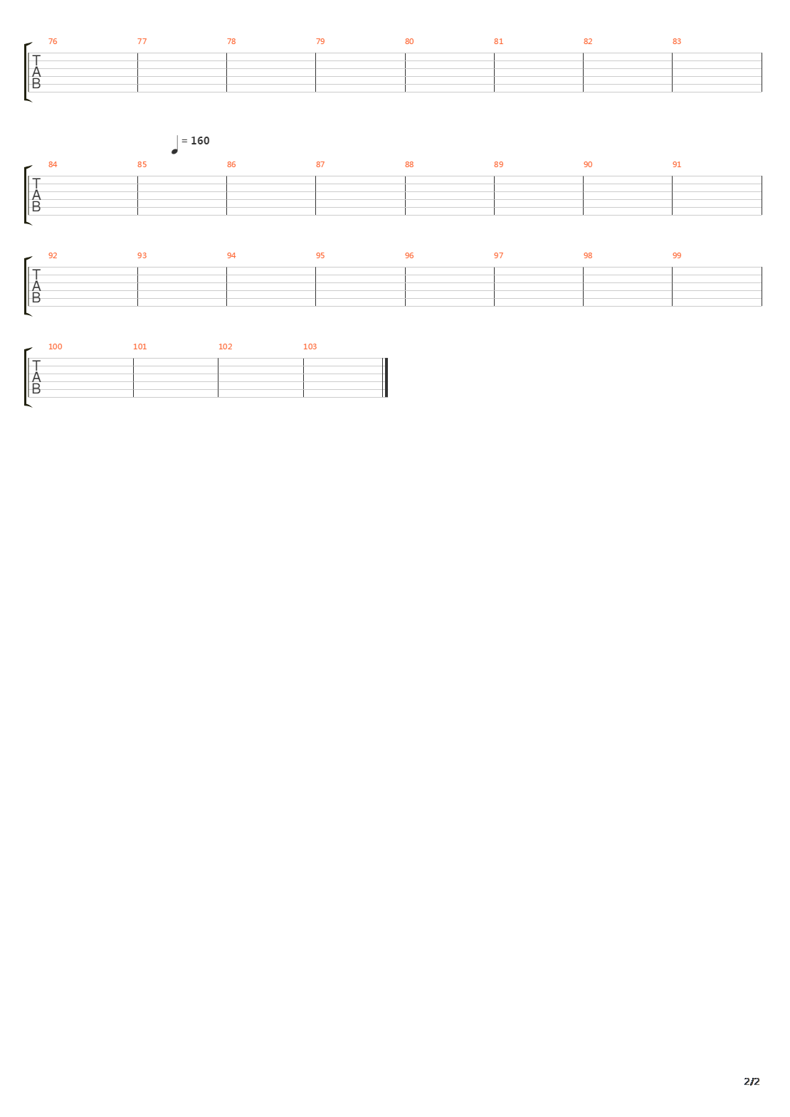 Una Canzone Per Te吉他谱