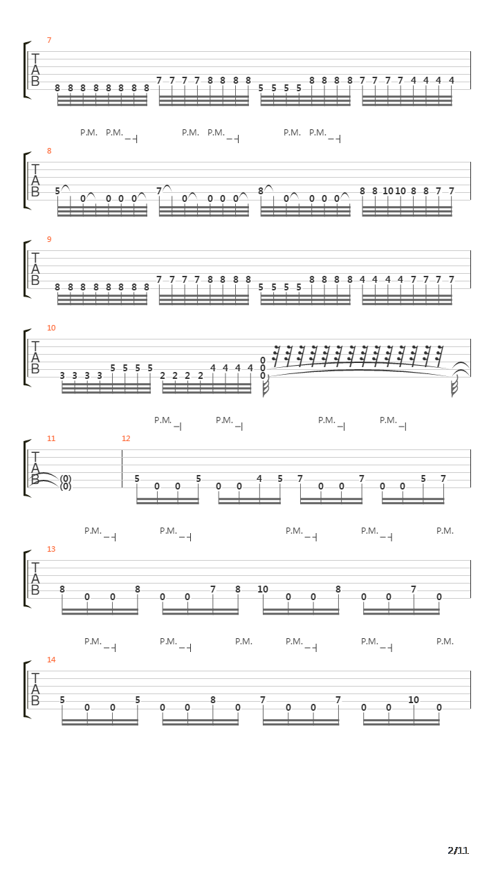 Down Of The Apocalypse吉他谱