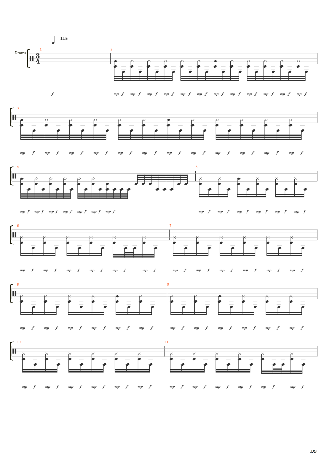 Conquer吉他谱