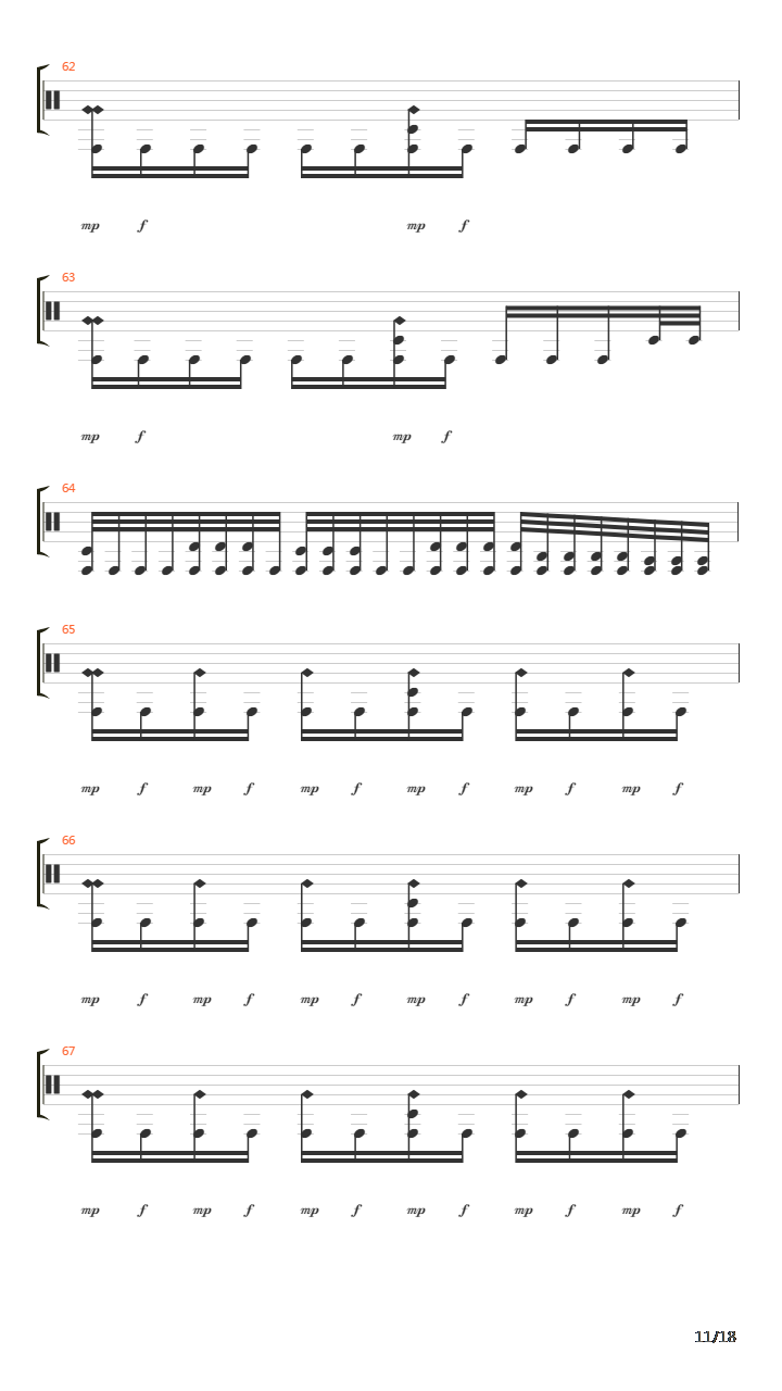 Conquer吉他谱