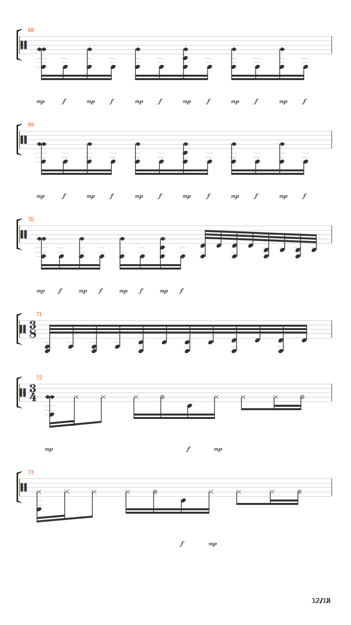 Conquer吉他谱